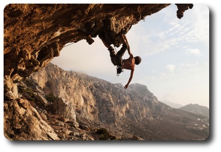 Rock climbing